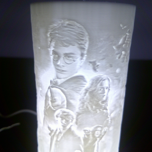 Harry Potter lithophane light
