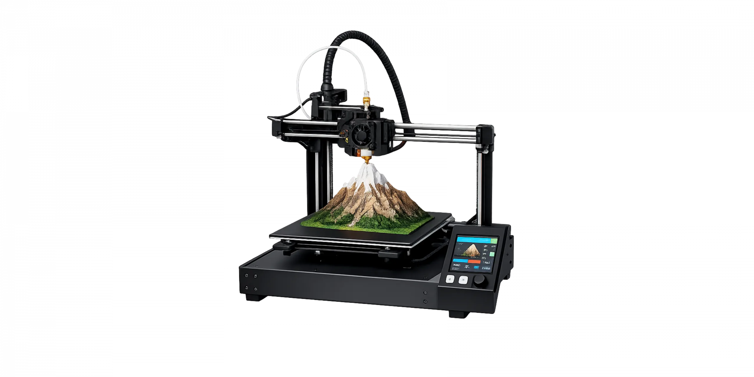 3D printer creating a product layer by layer